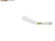 Coltello Gorgonzola Cristallo ghiera oro bugatti, acciaio 18.10 lucido manico in pmma, lun...
