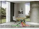 Consolle Allungabile con 3 allunghe VOLANTIS MULTICOLOR 90x120xh77 cm estensibile fino a 2...