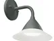 Lampada da parete in alluminio pressofus PETUNIA APPLIQUE IN BASSO 20W LED 4000K Dimension...