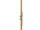 Doccia da Giardino esterno LUNA D ORO Doppio Attacco Dimensioni 26x37x h 223,9 cm con Misc...