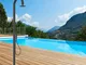 Doccia da Giardino esterno LUNA ALU D in Alluminio Doppio Attacco Dimensioni 26x37x h 223,...