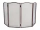 Parascintille in ferro Battuto a Quattro Pannelli TRENTO Dimensioni 100x1x h 51,5 cm - Pes...