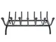 Griglia brucialegna in Ferro Battuto Realizzato in solide barre forgiate da 12x12 mm Dimen...