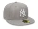 Berretto New York Yankees Essential 59fifty Grigio Chiaro