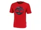 T-shirt Kennebec River Camo Tree Rosso