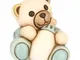 Teddy bimbo con biberon personalizzabile