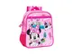 ZAINO ZAINETTO ASILO DISNEY MINNIE TRAVEL CITY ALTEZZA 28CM SPALLACCI REGOLABILI