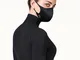 Wolford - Wolford Luxury Silk Mask Unisex, Donna, black, Taglia: OS