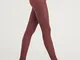 Wolford - Cotton Rib Tights, Donna, port royale, Taglia: L