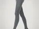 Wolford - Velvet de Luxe 66 Tights, Donna, soft pewter, Taglia: XS