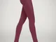 Wolford - Monogram Jacquard Tights, Donna, port royale, Taglia: S