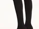 Wolford - Aurora 70 Knee-Highs, Donna, black, Taglia: M