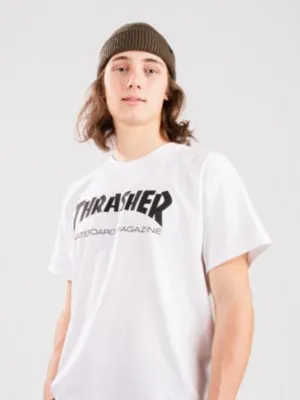 Thrasher Skate Mag T-Shirt bianco