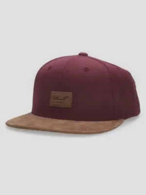 REELL Suede Cappellino rosso
