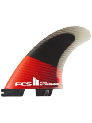 FCS II Accelerator PC Lrge Tri Retail Pinne Set rosso
