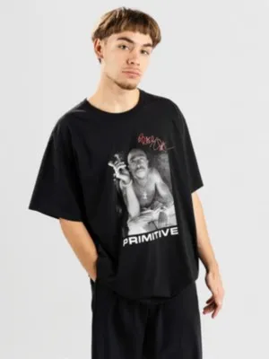 Primitive X Tupac Smoke T-Shirt nero
