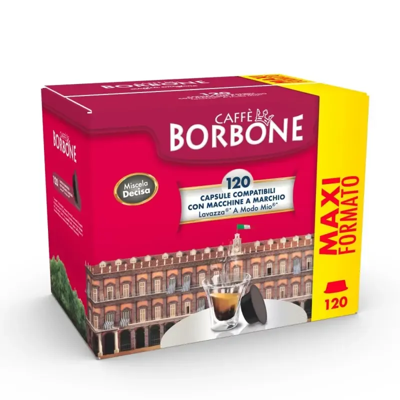 caffè Borbone Capsule per Lavazza a modo mio Decisa 120 pz