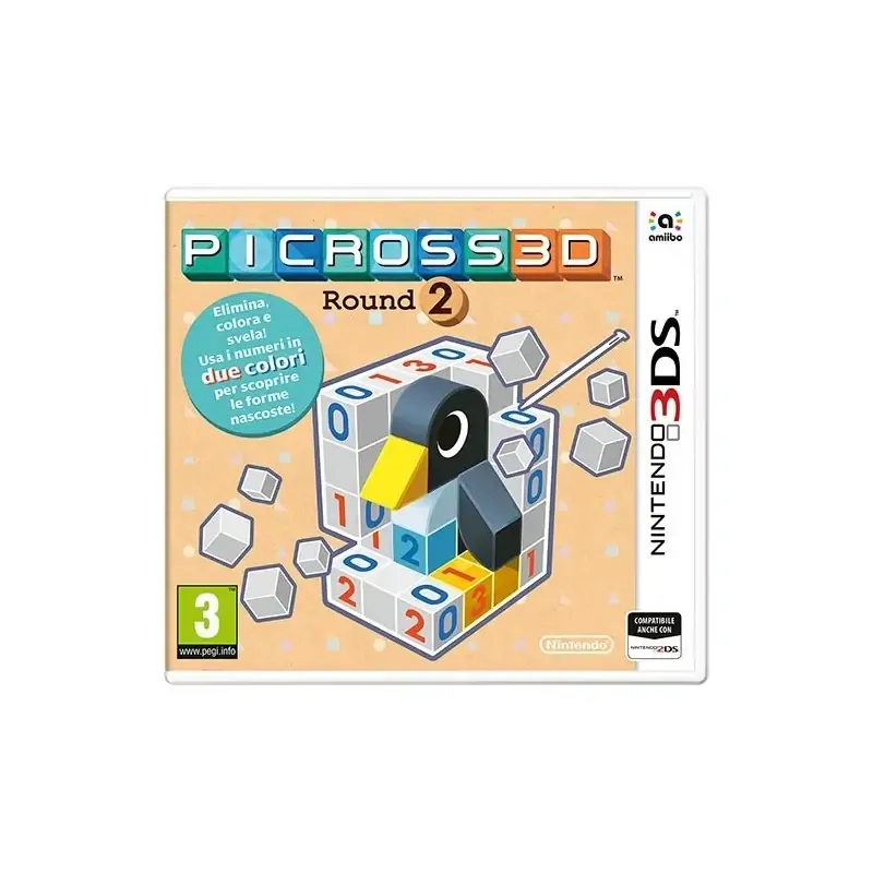 Picross 3d Round 2 3DS Standard ITA