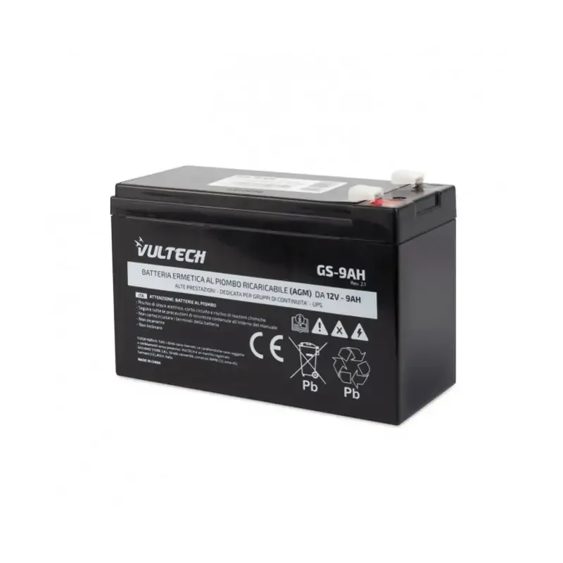  GS-9AH REV. 2.1 batteria UPS Acido piombo (VRLA) 12 V