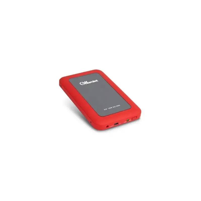  USB 3.0 Mirror disk box esterno per hard SATA 2,5'' rosso