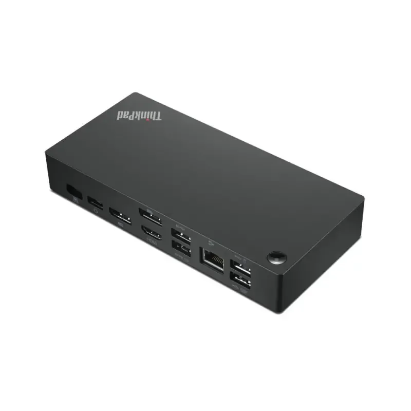  40AY0090IT replicatore di porte e docking station per laptop Cablato USB 3.2 Gen 1 (3.1 1) Type-C Nero