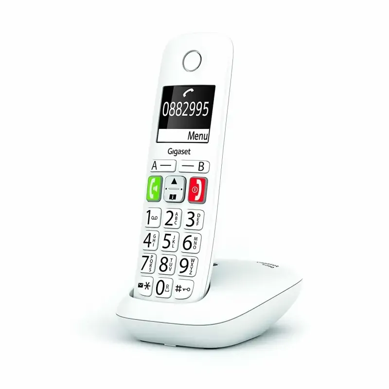  E290 Telefono analogico/DECT Identificatore di chiamata Bianco