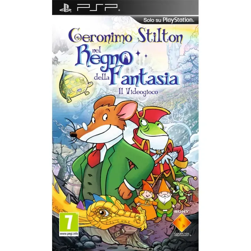  Geronimo Stilton in The Kingdom of Fantasy: Videogame, PSP Inglese PlayStation Portatile (PSP)