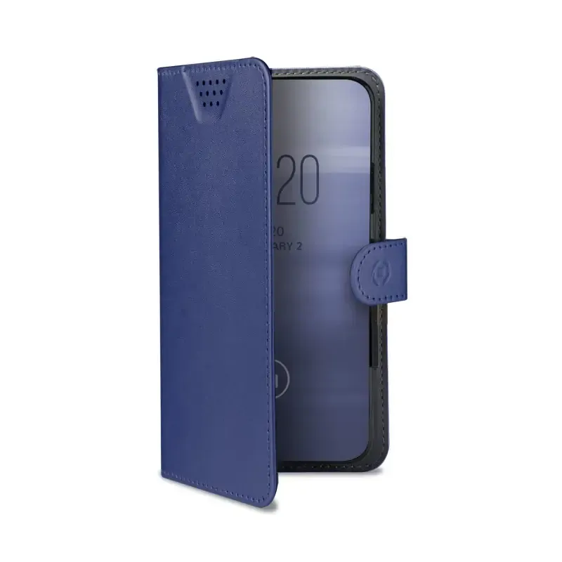  Wally One XL Custodia per cellulare 12.7 cm (5") flip a libro Blu