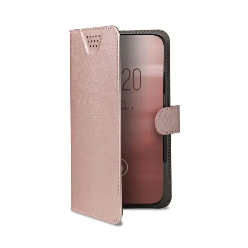  Wally One XL Custodia per cellulare 12.7 cm (5") flip a libro Rosa