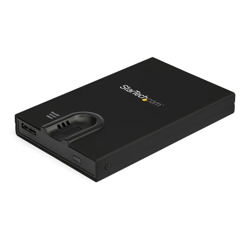 StarTech.com Box esterno hard disk con crittografia - Accesso tramite impronta digitale Per unità SATA da 2,5"