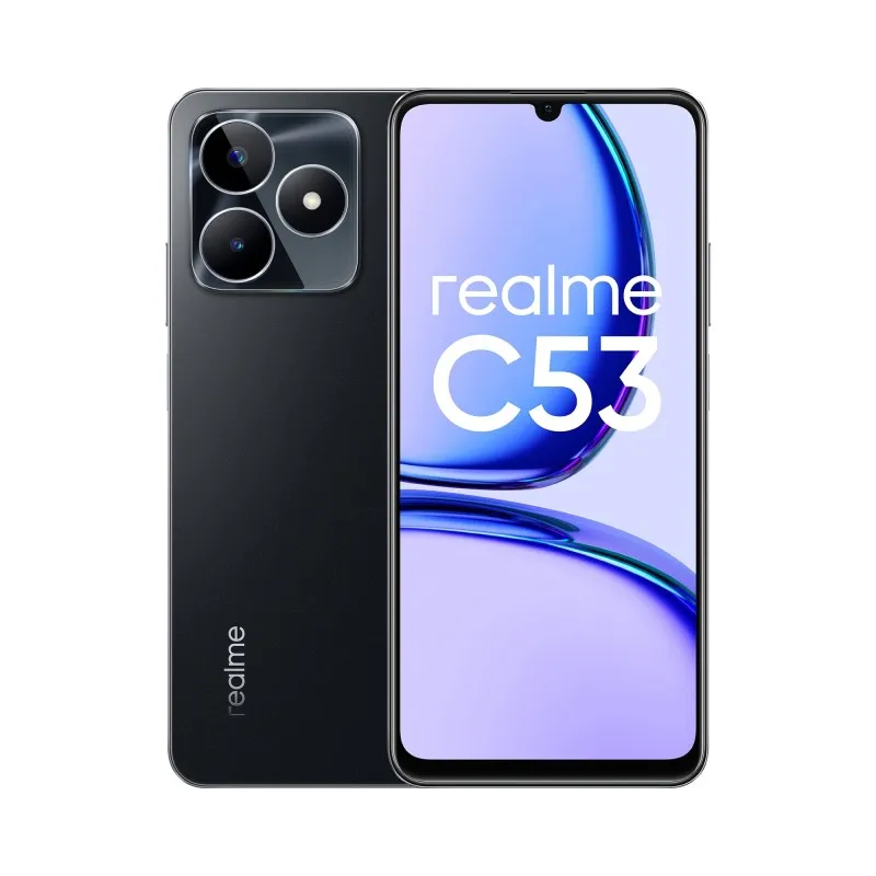 realme C 53 17.1 cm (6.74") Dual SIM ibrida Android 13 4G USB tipo-C 6 GB 128 5000 mAh Nero