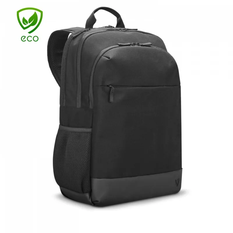 V7 CBP17-ECO-BLK borsa per laptop 43.2 cm (17") Zaino Nero