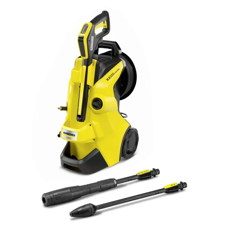 Kärcher K 4 PREMIUM POWER CONTROL idropulitrice Verticale Elettrico 420 l/h Nero, Giallo