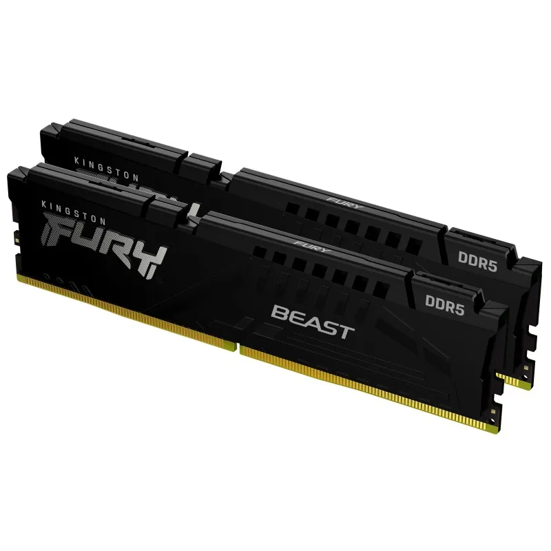 Kingston Technology FURY Beast 32 GB 6000 MT/s DDR5 CL36 DIMM (Kit da 2) Black