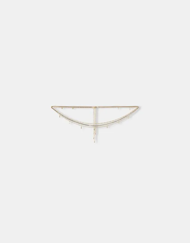 Bershka Belly Chain Donna Oro