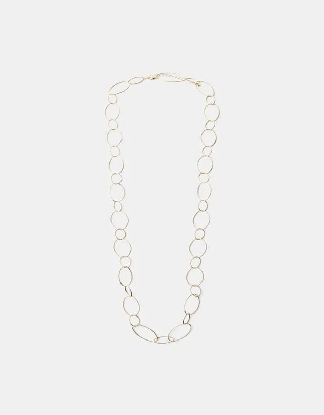 Bershka Collana Choker A Catenelle Donna Oro