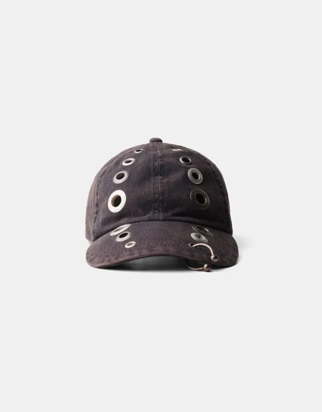 Bershka Cappello Denim Uomo Azzurro