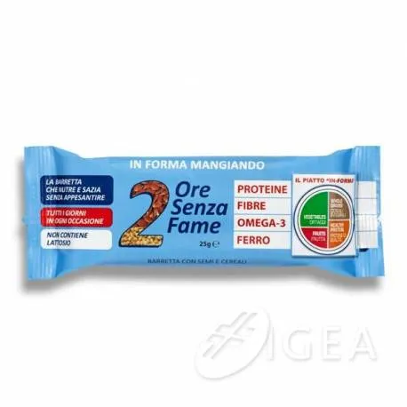  2 Ore Senza Fame Barretta con Semi e Cereali Naturali