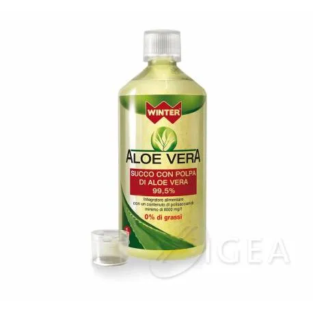  Aloe Vera Succo con Polpa Aloe 99.5% 1L