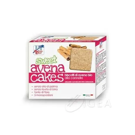  Sweet Avena Cake Biscotti avena e cannella bio 250 g
