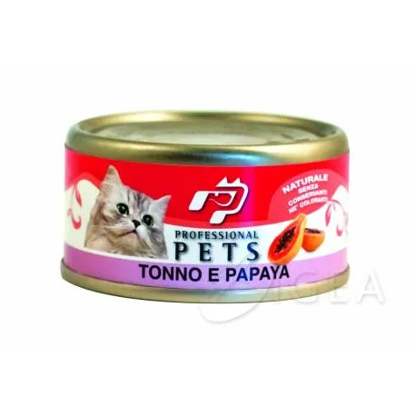  Cibo umido per gatti Tonno e Papaya 70 g