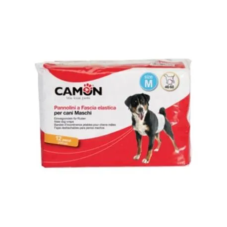  Pannolini a fascia per cani maschi Misura 1 12 Pannolini