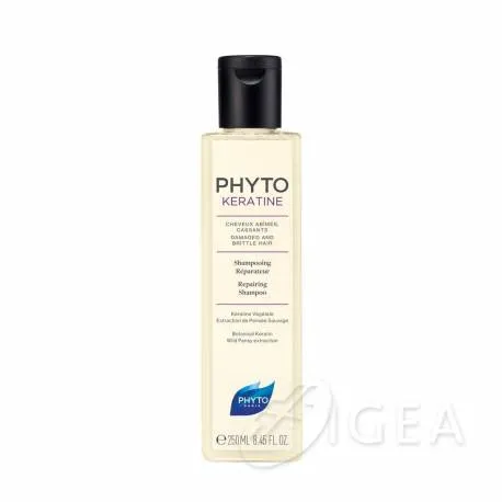  kératine Shampoo Riparatore Per Capelli Rovinati 250 ml