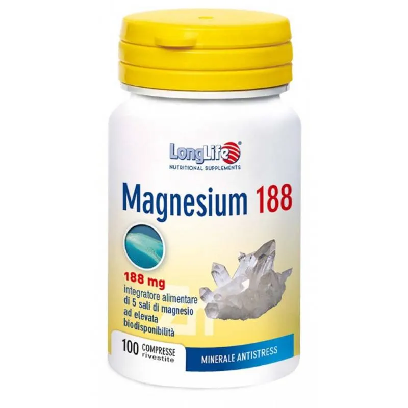  Magnesium 188 Integratore energetico 100 Compresse