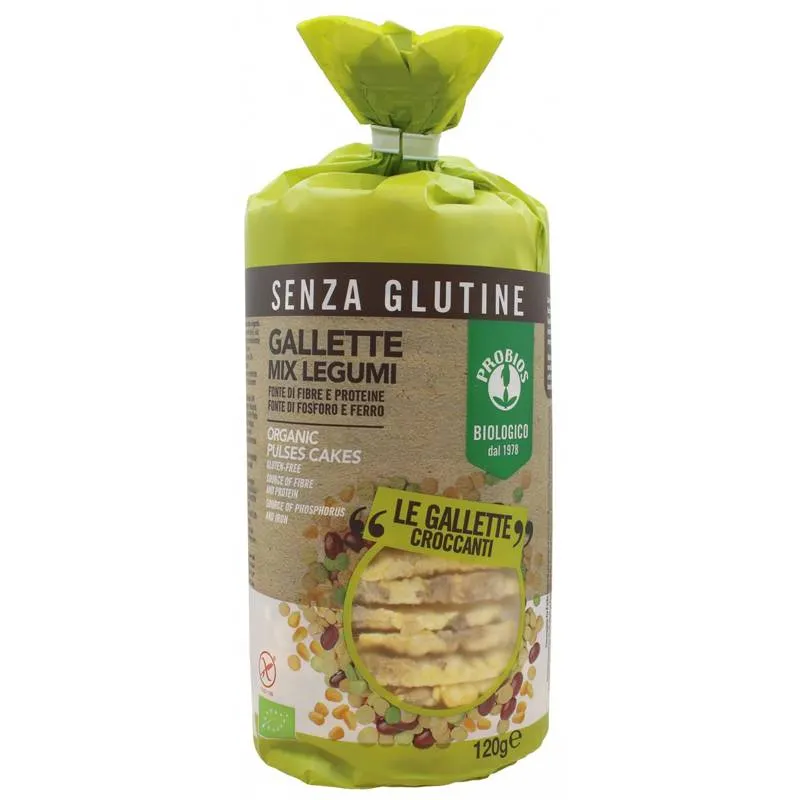  senza Glutine Gallette Mix Legumi 200 g