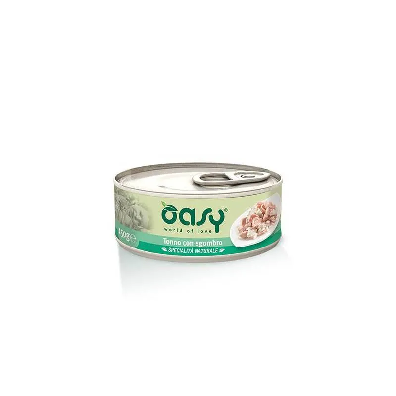  Tonno con Sgombro Specialità Naturali Cibo Umido per gatti in lattina 150 g