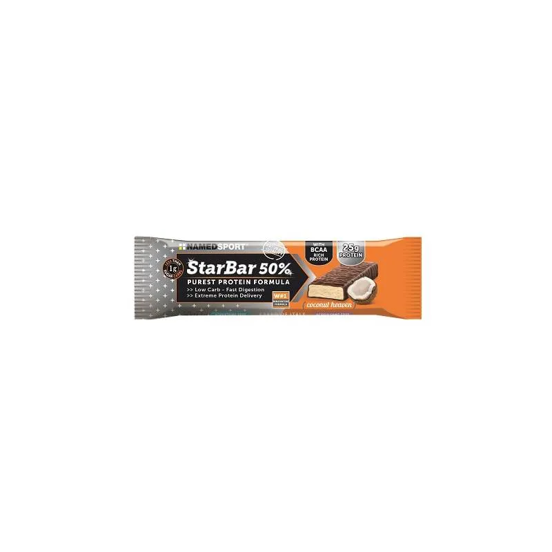  Starbar 50% Protein Coconut Heaven Barretta Iperproteica 50 g