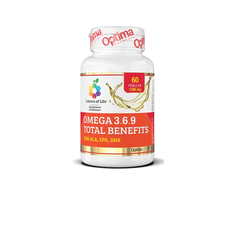 Colours Of Life Omega 369 Total Benefits Integratore Antiossidante 60 softgel