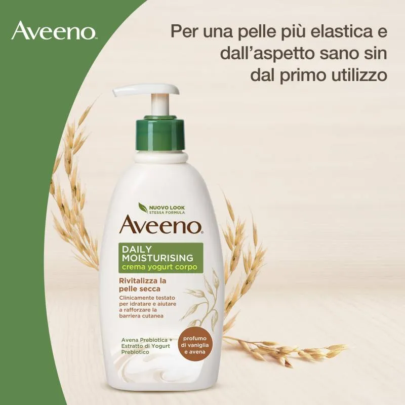  Daily Moisturising Crema idratante allo Yogurt al Profumo di vaniglia & avena per il corpo 300 ml