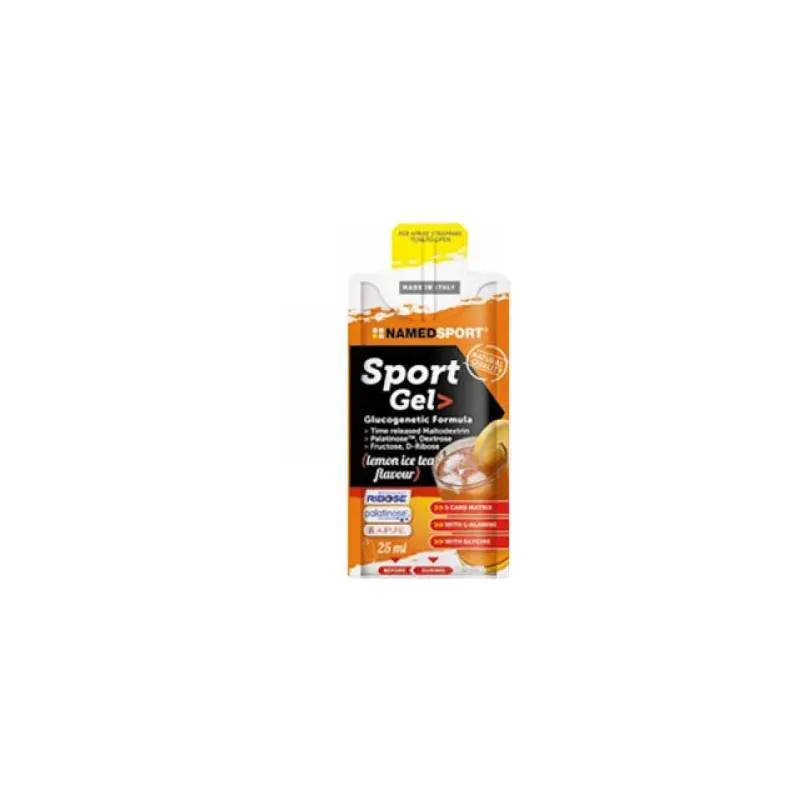  Gel Sport Lemon Ice Tea Gel Energetico per Sportivi 25 ml